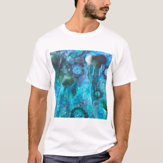Code Blau T-Shirt (Vorderseite)