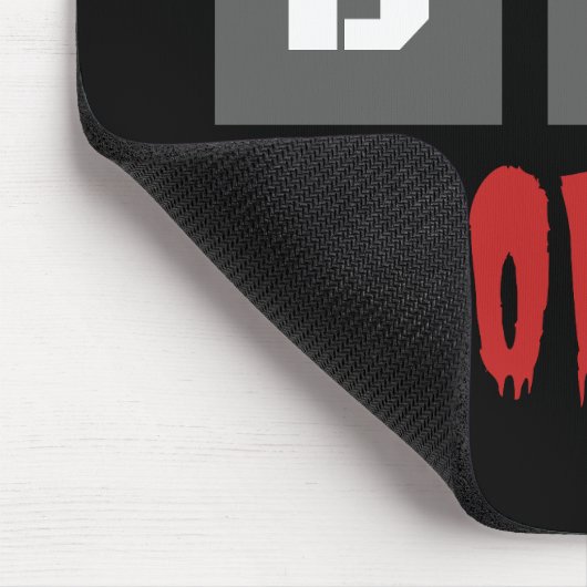 CODE Blooded Coded Computer Programmer Funny Mousepad (Ecke)