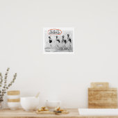 Code Brown für Krankenschwestern Poster (Küche)