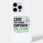 "Code Change Empower Future Case | Tech Revolution (Rückseite)