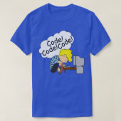 Code Code Code T-Shirt (Design vorne)