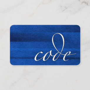 Code: Codeaffe, Programmierer Visitenkarte