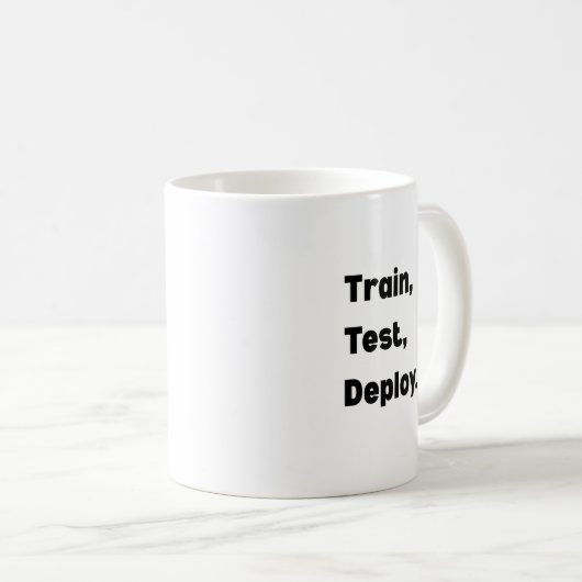 Code Coffee Repeat Tasse – Lustiger Softwareentwic (VorderseiteRechts)