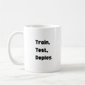 Code Coffee Repeat Tasse – Lustiger Softwareentwic (Links)