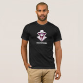 Code Defender Cybersicherheitsexperte Programmiere T-Shirt (Vorne ganz)