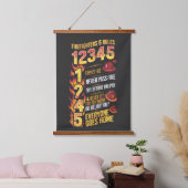 Code der Feuerwehrleute: Regeln des Mutes Wandteppich Mit Holzrahmen (Schlafzimmer)