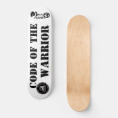 CODE DES WARRIOR-Skateboards Skateboard (Vorderseite)