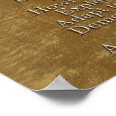 Code des Wolfs Poster (Ecke)