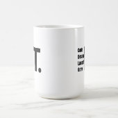 Code, Design, Start, Wachstum - Inspirationstechni Kaffeetasse (Mittel)