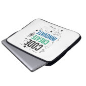 Code Erstellen Sie einen innovativen Sieb | Tech P Laptopschutzhülle (Vorne Knopf)