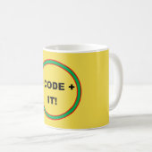 CODE ES! MUG KAFFEETASSE (VorderseiteRechts)
