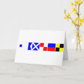 Code Flag Samuel Karte (Gelbe Blume)