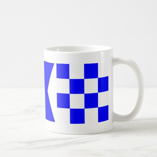 Code-Flagge Ian Kaffeetasse (Rechts)