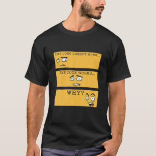 Code funktioniert nicht, warum der lustige Program T-Shirt