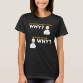 Code funktioniert, warum Computerwissensprogrammie T-Shirt (Vorderseite)
