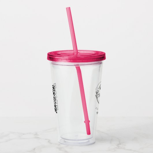 Code für das benutzerdefinierte Logo qr Acryltrinkbecher (Links)