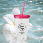 Code für das benutzerdefinierte Logo qr Acryltrinkbecher