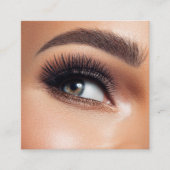 Code für das Branding von Geschäften | Verpackungs Quadratische Visitenkarte (Vorderseite)