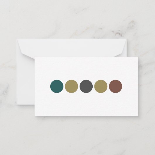 Code für das Hochzeitskleid Mitteilungskarte (Rückseite)