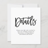 Code für Hochzeitsskripte für Skript QR (Vorderseite)