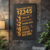 Code für kühne Feuerwehrleute Fotodruck