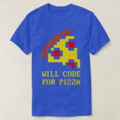 Code für Pizzacoder-Software-Programmier-Code T-Shirt (Design vorne)
