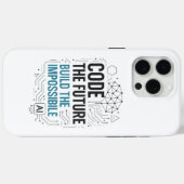 Code Future Build Unbekannter Fall | Technische Ab Case-Mate iPhone Hülle (Rückseite (Horizontal))