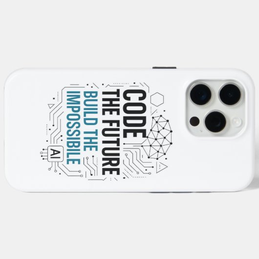 Code Future Build Unbekannter Fall | Technische Ab Case-Mate iPhone Hülle (Rückseite (Horizontal))
