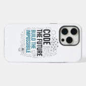 Code Future Build Unbekannter Fall | Technische Ab iPhone Hülle (Rückseite (Horizontal))