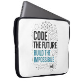 Code Future Build Unleeve | Technischer Schutz Laptopschutzhülle (Vorne Rechts)