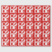 CODE GESCHENKPAPIER (Flach)