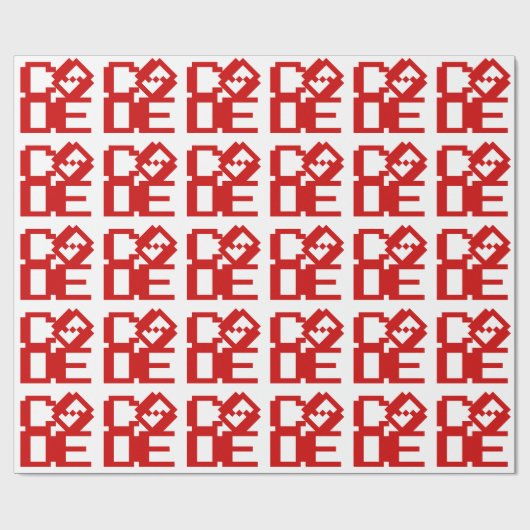 CODE GESCHENKPAPIER (Flach)