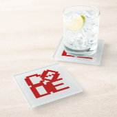 CODE GLASUNTERSETZER (Schrägansicht)