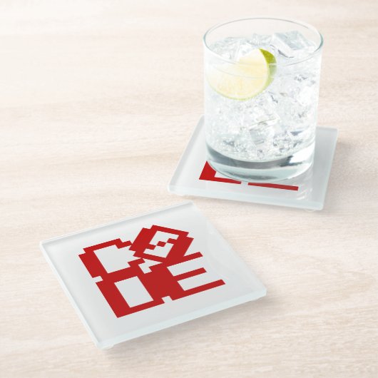 CODE GLASUNTERSETZER (Schrägansicht)