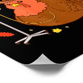 Code Gobble Funny Thanksgiving Nurse Rn Cna Medica Poster (Ecke)