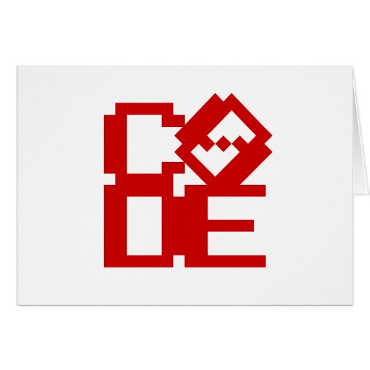 CODE GREETCARD (Vorderseite (Horizontal))