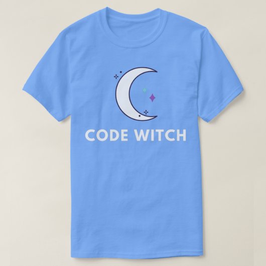 Code-Hexe T-Shirt (Design vorne)