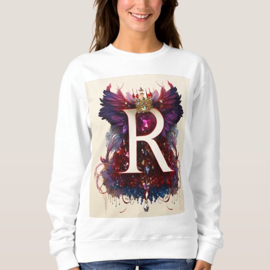 "Code im Stil: Das R-T-Shirt" "R You Ready?" Sweatshirt (Vorderseite)