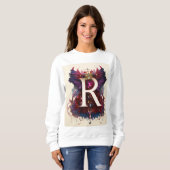 "Code im Stil: Das R-T-Shirt" "R You Ready?" Sweatshirt (Vorne ganz)