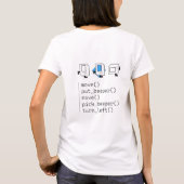 Code in Place 2026 T-Shirt (Design V2) (Rückseite)