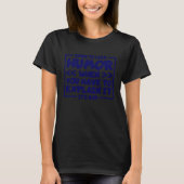 Code ist wie Spaß-Computer-Code-Code-Code und Prog T-Shirt (Vorderseite)