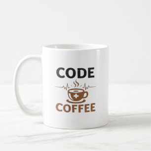 Code Kaffee Krankenpfleger Humor Schicht Leben Kaffeetasse