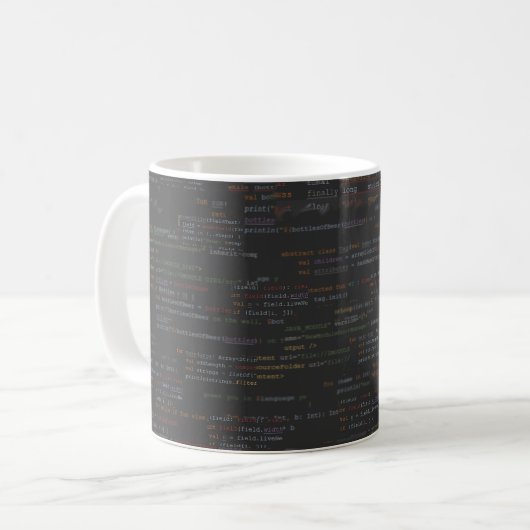 Code Kaffeetasse (Vorderseite Links)