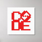 CODE LEINWANDDRUCK (Vorderseite)