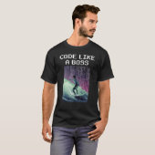 Code like a boss 2 T-Shirt (Vorne ganz)