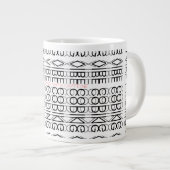 Code Loops & Coffein Vibes Jumbo-Tasse (Vorderseite Rechts)
