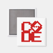 CODE MAGNET (Vorderseite/Rückseite)