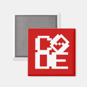 CODE MAGNET (Vorderseite/Rückseite)