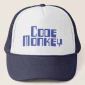Code Monkey Cap Truckerkappe (Vorderseite)