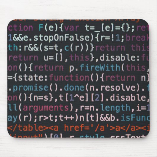 Code Mousepad (Vorne)